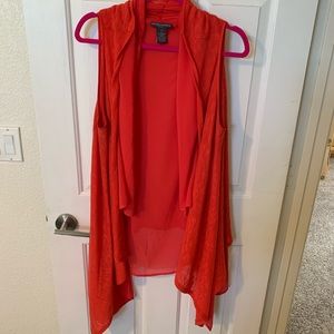 Gorgeous draped vest